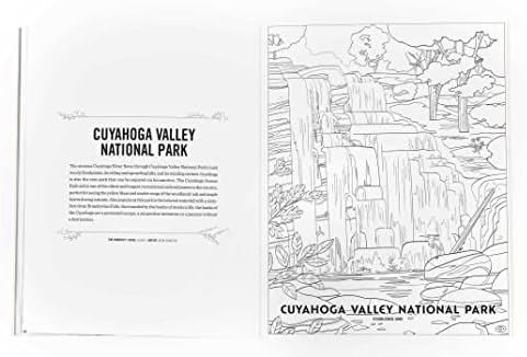 The Art of the National Parks: Coloring Book (Fifty-Nine Parks, Coloring Books) by Fifty-Nine Parks