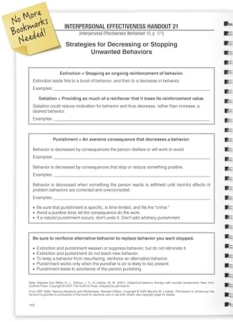 DBT Skills Training Handouts and Worksheets by Marsha M. Linehan