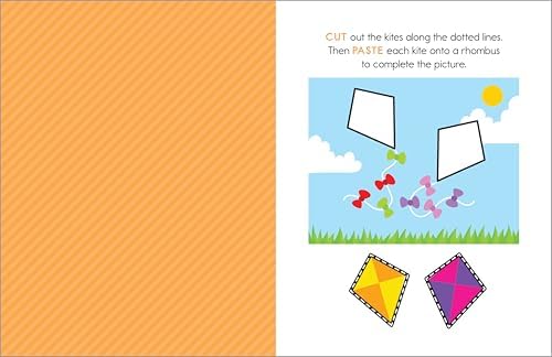 My First Scissor Skills Workbook: Cut-and-Paste Activities to Build Hand-Eye Coordination and Fine Motor Skills (My First Preschool Skills Workbooks) by Loren Dietrich