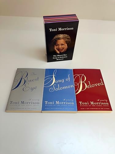 Toni Morrison Box Set: The Bluest Eye, Song of Solomon, Beloved by Toni Morrison