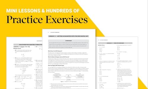 SAT Math Workbook: Up-to-Date Practice for the Digital Exam (Barron's SAT Prep) by Lawrence S. Leff M.S.