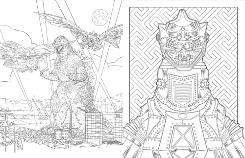 Godzilla: The Official Coloring Book by Titan