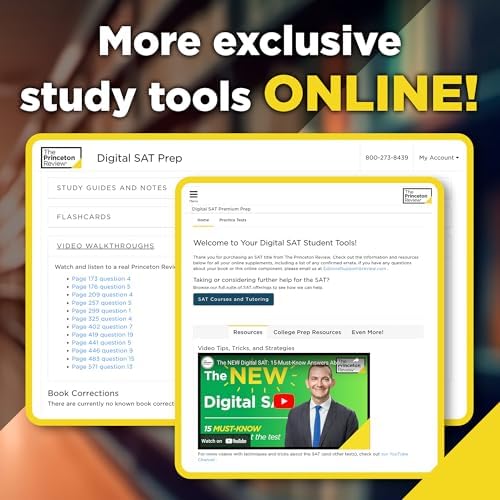 Princeton Review AP Physics 1 Premium Prep, 12th Edition: 5 Practice Tests + Digital Practice Online + Content Review (College Test Preparation) by The Princeton Review