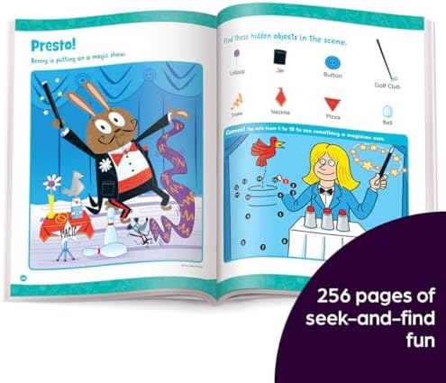 Jumbo Book of My First Hidden Pictures: 115+ Hidden Pictures Puzzles in Highlights Activity Book, Seek and Find Puzzles for Kids 3+ (Highlights Jumbo Books & Pads) by Highlights