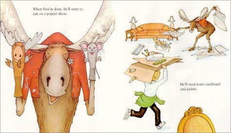 If You Give a Moose a Muffin: A Silly Circular Story About a Moose’s Muffin-Fueled Adventure Through the Busy Town by Laura Numeroff