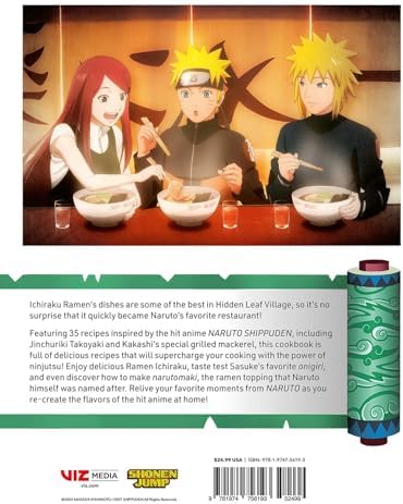 Naruto Shippuden: The Official Cookbook by Sanae