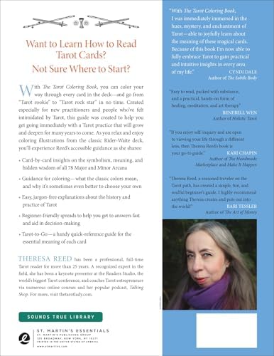 The Tarot Coloring Book by Theresa Reed