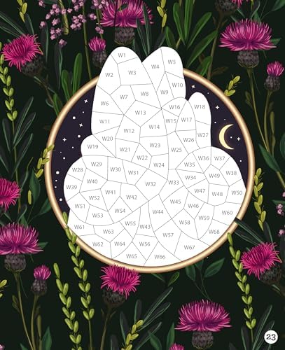 Brain Games - Sticker by Number: Enchanted Forest (24 Images to Sticker): Includes 2 Foil Sticker Sheets to Complete Each Image! by Publications International Ltd.