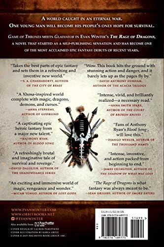 The Rage of Dragons (The Burning, 1) by Evan Winter