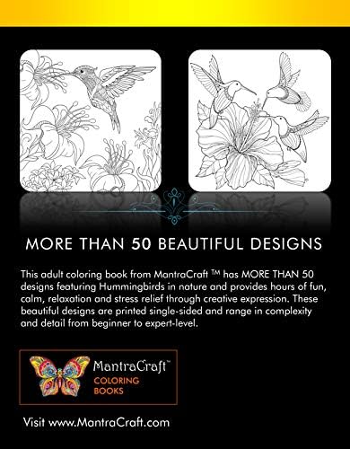 Coloring Book for Adults: Hummingbirds: Stress Relieving Designs for Adults Relaxation by MantraCraft