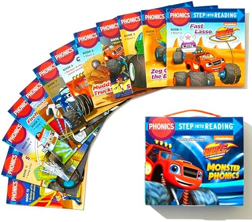 Monster Phonics (Blaze and the Monster Machines) (Step into Reading) by Jennifer Liberts