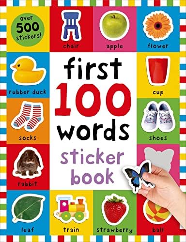 First 100 Stickers: Words: Over 500 Stickers by Roger Priddy