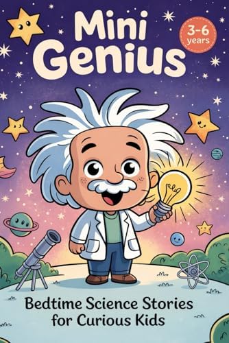 Mini Genius: Bedtime Science Stories for Curious Kids Ages 3–6 by Little Explorer Studios