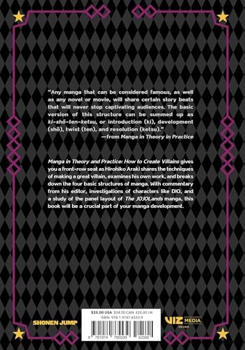 Manga in Theory and Practice: How to Create Villains by Hirohiko Araki