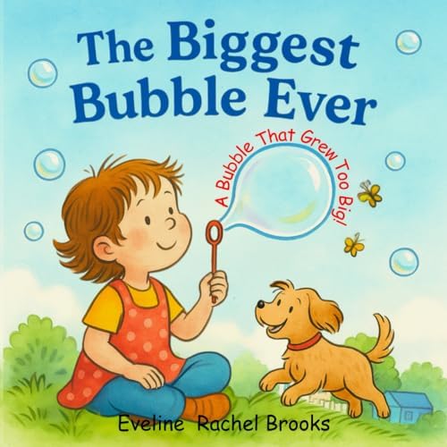 The Biggest Bubble Ever: A Bubble that Grew Too Big! A Big, Bouncy Adventure in the Sky. A Read-Aloud Rhyming Adventure for Ages 3–6 by Eveline Rachel Brooks