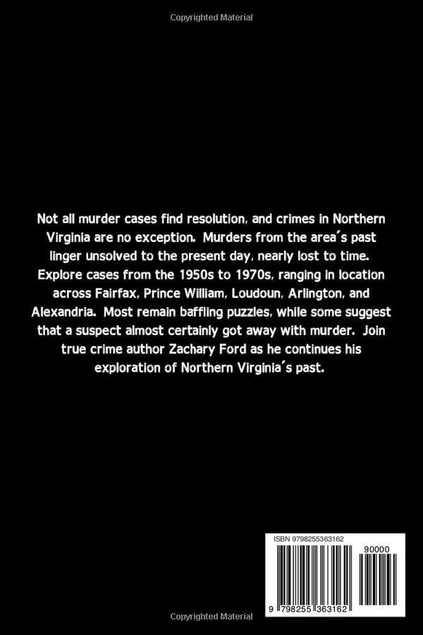 Unsolved Murders of Northern Virginia (DMV True Crime) by Zachary G. Ford