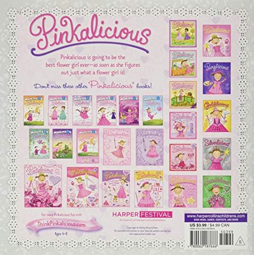 Pinkalicious: Flower Girl: A Picture Book About Being a Flower Girl for Kids (Ages 4-8) by Victoria Kann