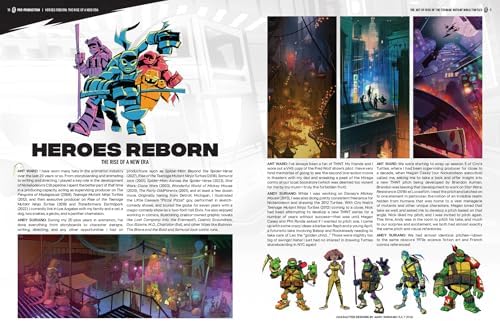 The Art of Rise of The Teenage Mutant Ninja Turtles by Colin Stein