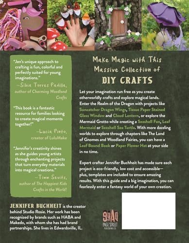 The Big Book of Fantasy Kid Crafts: 60 Easy, Low-Cost Projects to Create a World of Fairies, Dragons, Unicorns and More by Jennifer Buchheit