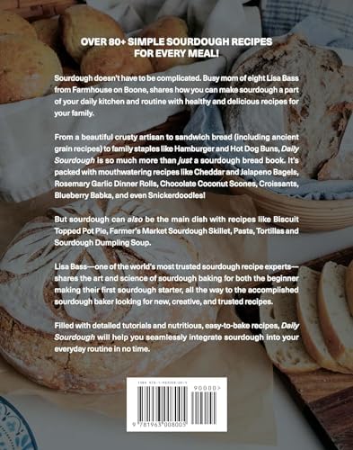 Daily Sourdough: Healthy Recipes for Every Meal by Lisa Bass