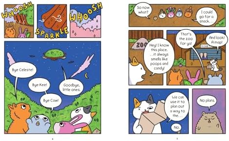 Cat & Cat Adventures: The Lair of the Owl King: A Graphic Novel by Susie Yi