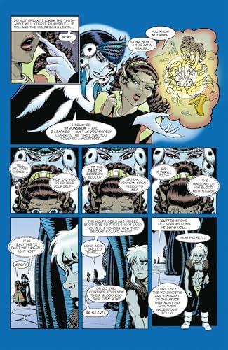 ElfQuest: The Original Quest: Book 3--Wolf Blood Caged by Richard Pini