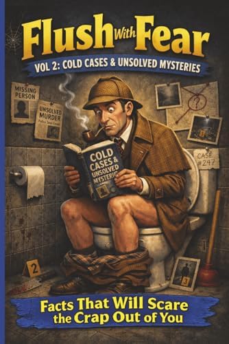Cold Cases & Unsolved Mysteries Trivia Book: 600+ Questions and 40+ Profiles on Cases That Were Never Solved | 6x9, 150 pages | Bathroom Reader | True ... (Flush With Fear - True Crime Trivia Books) by Rafferty Vane