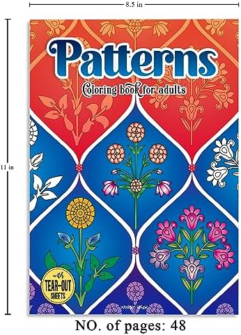 Pattern Coloring Book For Adults by Wonder House Books