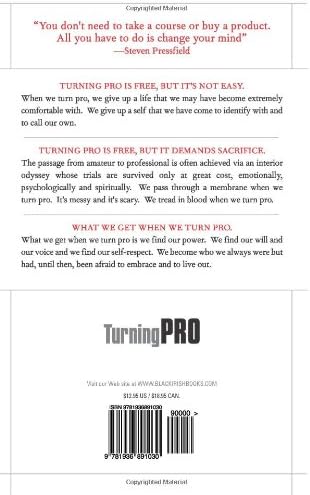 Turning Pro: Tap Your Inner Power and Create Your Life's Work by Steven Pressfield