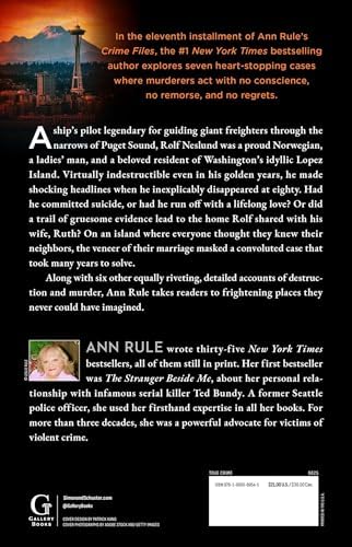 No Regrets: Ann Rule's Crime Files: Volume 11 by Ann Rule