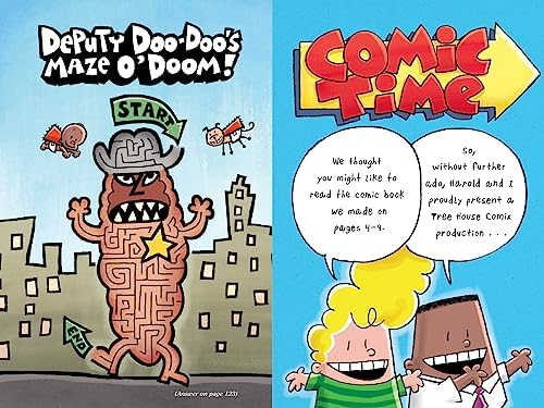 The Captain Underpants Double-Crunchy Book o' Fun: Color Edition (From the Creator of Dog Man) by Dav Pilkey