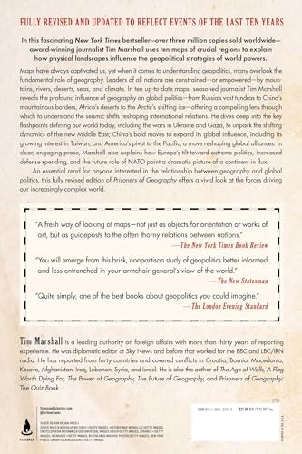 Prisoners of Geography: Ten Maps That Explain Everything About the World (Politics of Place) by Tim Marshall