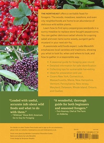 Northeast Foraging: 120 Wild and Flavorful Edibles from Beach Plums to Wineberries (Regional Foraging Series) by Leda Meredith