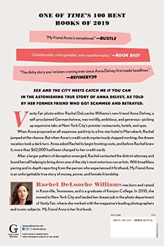 My Friend Anna: The True Story of a Fake Heiress by Rachel DeLoache Williams