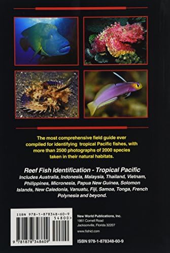 Reef Fish Identification Tropical Pacific 2nd Edition by Paul Humann