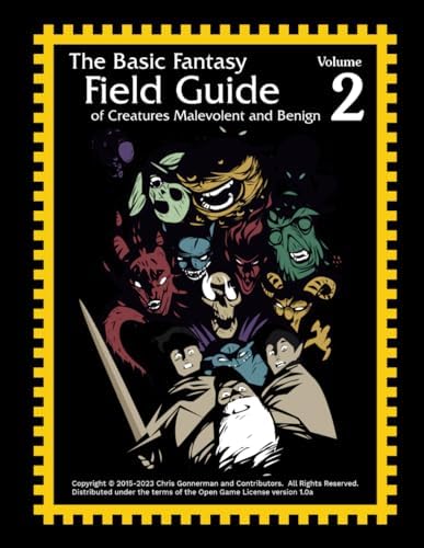 The Basic Fantasy Field Guide, Volume 2 by Chris Gonnerman