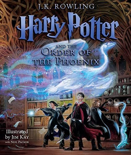 Harry Potter and the Order of the Phoenix: The Illustrated Edition (Harry Potter, Book 5) (5) by J. K. Rowling