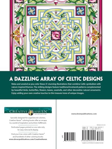 Creative Haven Celtic Nature Designs Coloring Book (Adult Coloring Books: World & Travel) by Cari Buziak