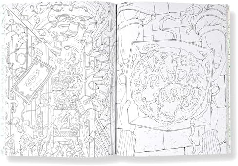 Harry Potter: An Official Sweets and Treats Coloring Book by Maryna Kostiushko