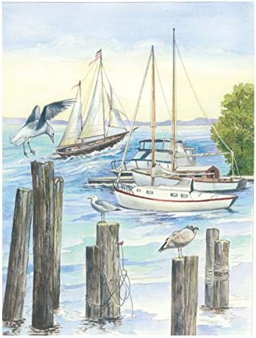 Creative Haven Seashore Scenes Coloring Book: Relax & Unwind with 31 Stress-Relieving Illustrations (Adult Coloring Books: Sea Life) by Dot Barlowe