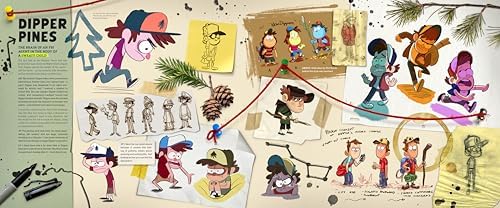The Art of Gravity Falls by Alex Hirsch