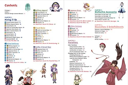 Fantasy Costumes for Manga, Anime & Cosplay: A Drawing Guide and Sourcebook (With over 1100 color illustrations) by Junka Morozumi