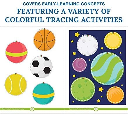 Carson Dellosa Trace With Me: Letter Tracing for Kids Ages 3-5, ABC Letter Tracing & Handwriting Practice Workbook for Kids PreK and Up, Trace Letters Alphabet Handwriting Practice for Preschool by Thinking Kids