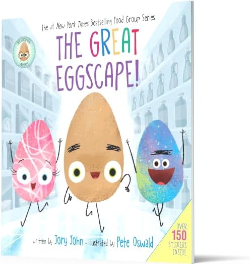 The Good Egg Presents: The Great Eggscape!: A Story About Teamwork, Asking for Help, and Friendship (The Food Group) by Jory John