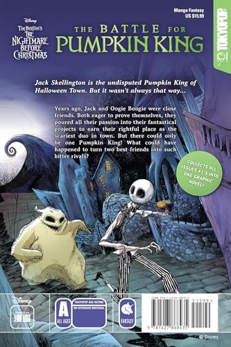 Disney Manga: Tim Burton's The Nightmare Before Christmas - The Battle for Pumpkin King by Deborah Allo