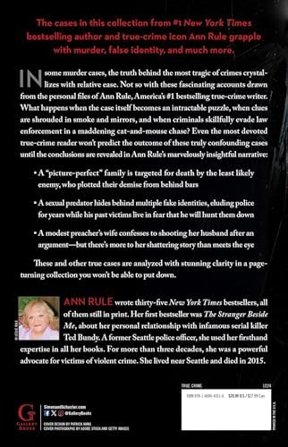 Smoke, Mirrors, and Murder: And Other True Cases (Ann Rule's Crime Files) by Ann Rule
