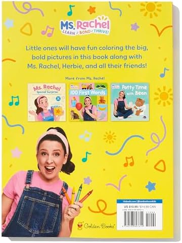 My First Coloring Book (Ms. Rachel) by Ms. Rachel