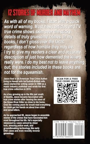 True Crime Case Histories - Volume 2: 12 Disturbing True Crime Stories (True Crime Collection) by Jason Neal