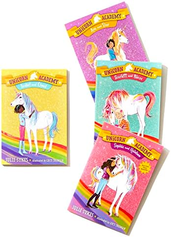Unicorn Academy: Rainbow of Adventure Boxed Set (Books 1-4) by Julie Sykes