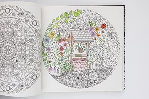 Secret Garden: An Inky Treasure Hunt and Coloring Book for Adults by Johanna Basford